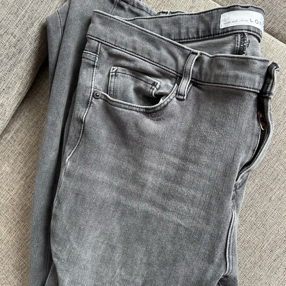 LOFT Women's Charcoal Jeans 29/8